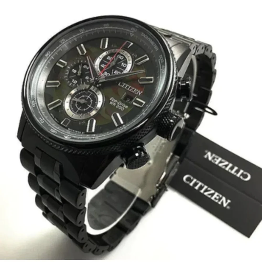 NEW Citizen Navihawk 43mm Black Watch